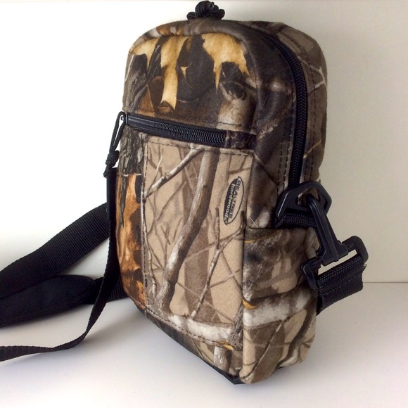 Fieldline Camo Crossbody Belt Bag 7”x10”x 3” - Picture 3 of 14